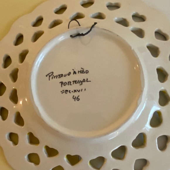 Portuguese Vintage Wall Plate - Picture 3 of 4